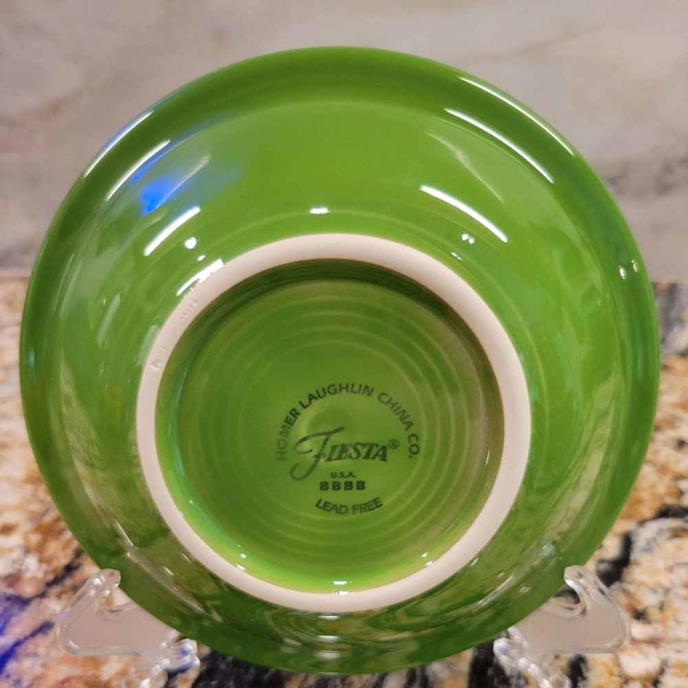 Fruit Bowl 6 OZ Fiestaware SHAMROCK - Picture 2 of 3
